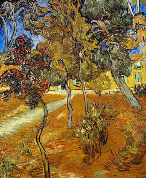 Garten des St. Paul Krankenhauses – Van Gogh Vincent Van Gogh 2024-11-20