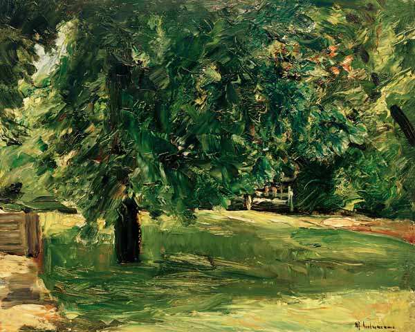 Gartenbank unter der Kastanie – Max Liebermann Max Liebermann 2024-11-21