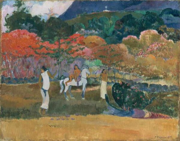 Die Frauen und ein weißes Pferd – Paul Gauguin Paul Gauguin 2024-11-21