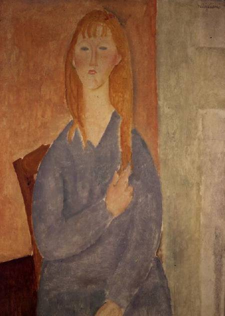 Das Mädchen im blauen Kleid – Amadeo Modigliani 2024-11-21