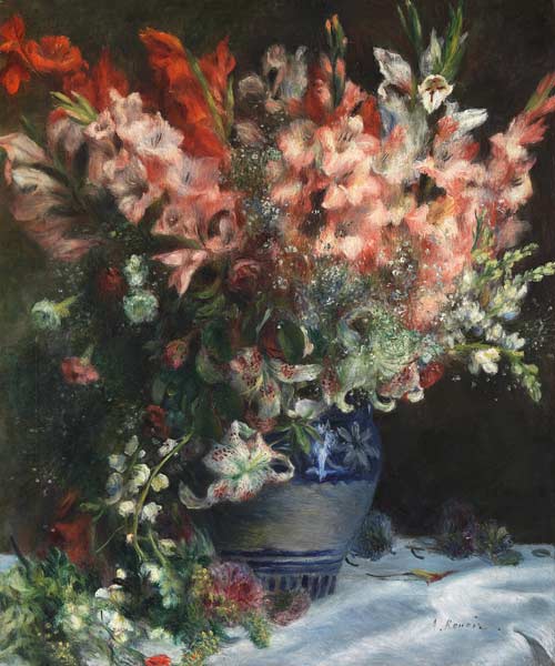 Glaïeuls in einer Vase – Pierre-Auguste Renoir Pierre-Auguste Renoir 2024-12-30