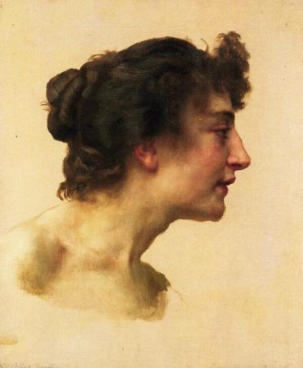 Studie des Kopfes von Elize – William Bouguereau William Adolphe Bouguereau 2024-11-21