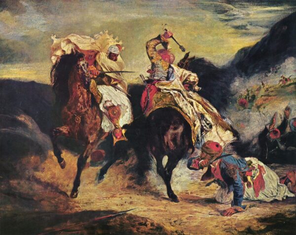 Kampf des Giaur mit dem Pascha – Eugène Delacroix Eugène Delacroix 2024-11-21