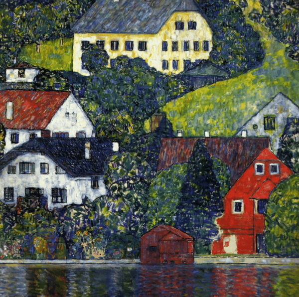 Häuser in Unterach am Attersee – Gustav Klimt Gustav Klimt 2024-11-21