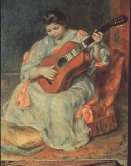 Frau, die Gitarre spielt – Pierre-Auguste Renoir Pierre-Auguste Renoir 2024-12-30