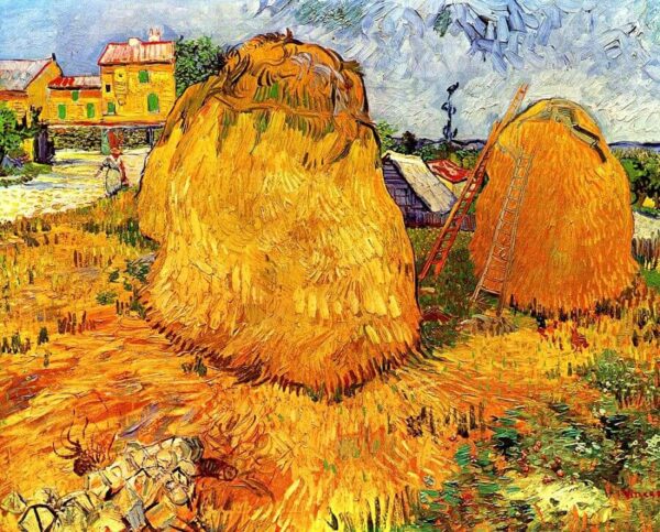 Die Heuhaufen in der Provence – Van Gogh Vincent Van Gogh 2024-11-20