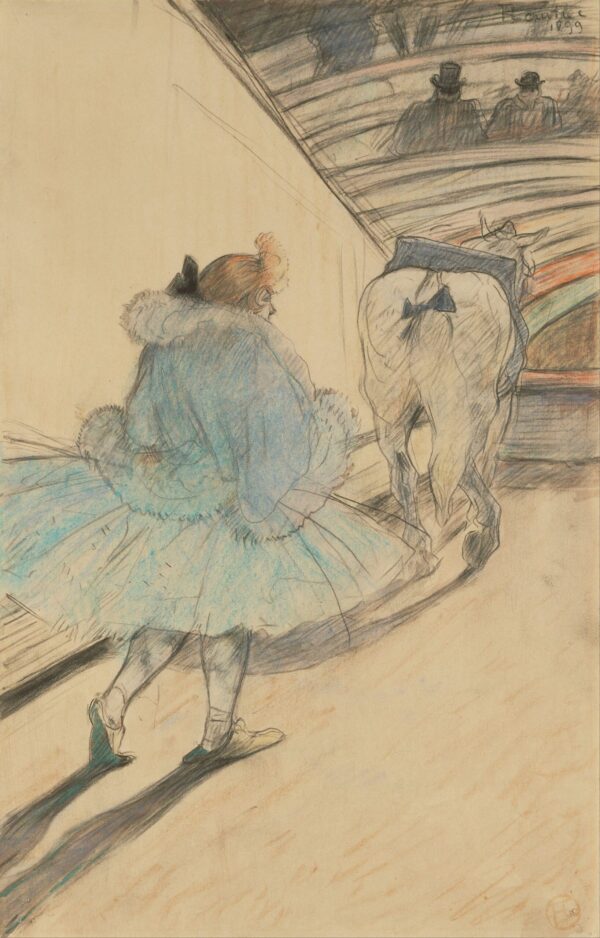 Im Zirkus: Eintritt auf die Piste – Toulouse Lautrec Henri de Toulouse-Lautrec 2024-11-21