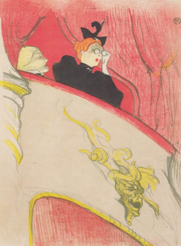 Die Loge mit der goldenen Maske – Toulouse Lautrec Henri de Toulouse-Lautrec 2024-11-21