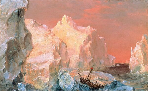 Eisberge und Wrack bei Sonnenuntergang – Frederic Edwin Church Frederic Edwin Church 2024-12-26