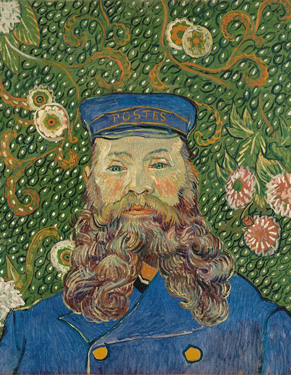 Porträt des Postboten Joseph Roulin – Van Gogh Vincent Van Gogh 2024-11-20