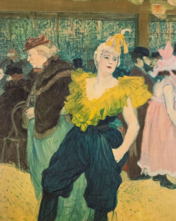 Die Clownesse Cha-U-Kao im Moulin Rouge – Toulouse Lautrec Henri de Toulouse-Lautrec 2024-11-21