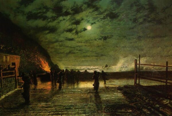 In Gefahr – John Atkinson Grimshaw John Atkinson Grimshaw 2024-12-21