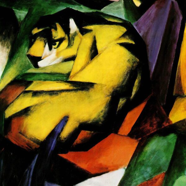 Der gelbe Tiger – Franz Marc Beliebte Bilder 2024-11-21