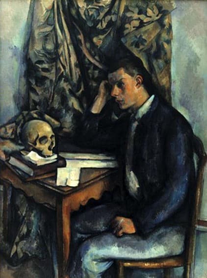 Junger Mann mit einem Schädel – Paul Cézanne Paul Cézanne 2024-09-20