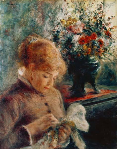 Junge Frau beim Nähen – Pierre-Auguste Renoir Pierre-Auguste Renoir 2024-12-30