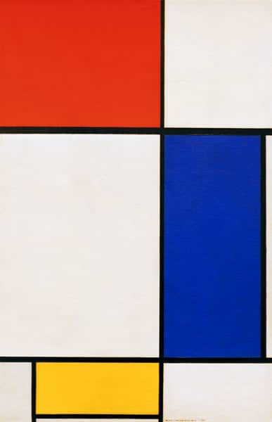 Komposition mit Rot Gelb Blau – Mondrian Piet Mondrian 2024-09-20