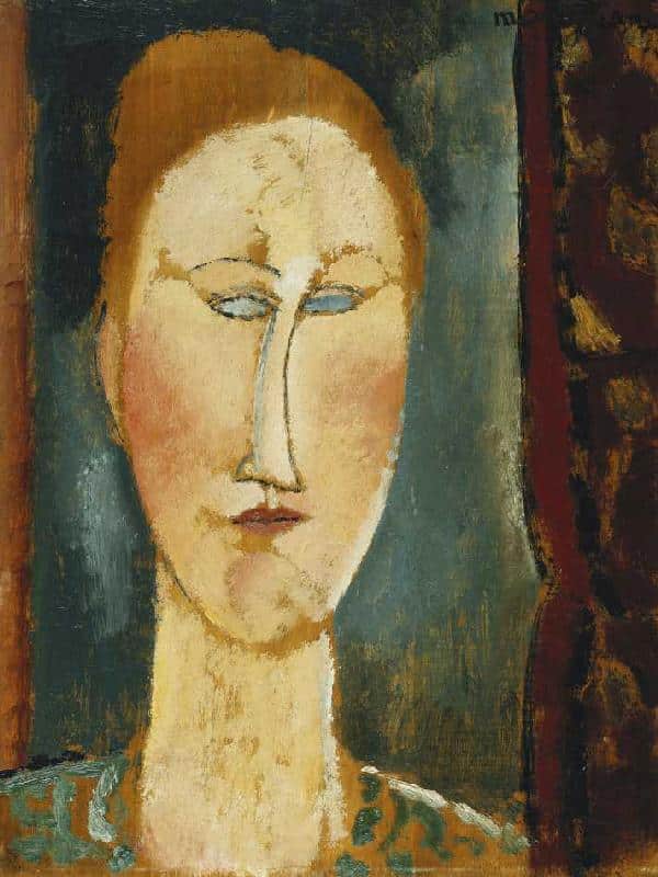 Kopf einer Rothaarigen – Amadeo Modigliani 2024-11-21