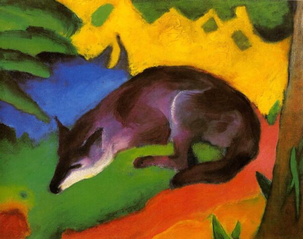 Blauer Fuchs – Franz Marc Franz Marc 2024-11-21