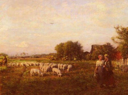 Der Hirte – Jules-Breton Jules Breton 2024-12-30