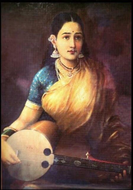 Dame mit Swarbat – Raja Ravi Varma Raja Ravi Varma 2024-12-27