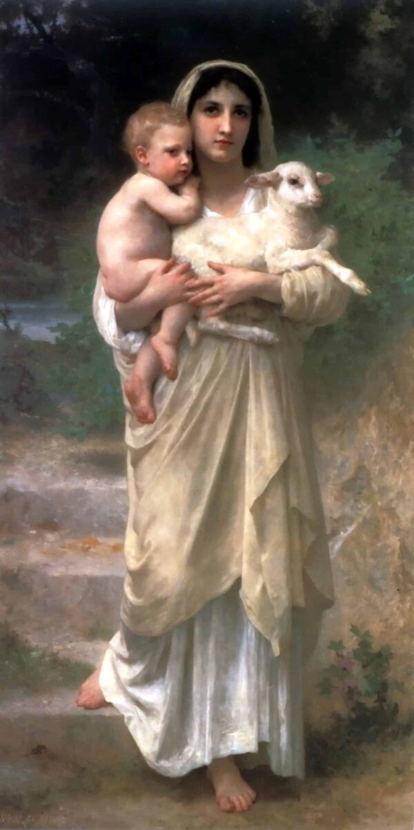 Die Lämmer – William Bouguereau William Adolphe Bouguereau 2024-11-21