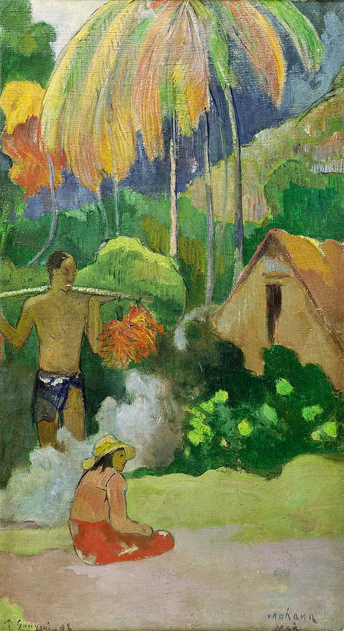 Landschaft in Tahiti – Paul Gauguin Paul Gauguin 2024-11-21