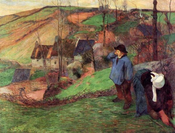 Landschaft in der Bretagne (1888) – Paul Gauguin Paul Gauguin 2024-11-21