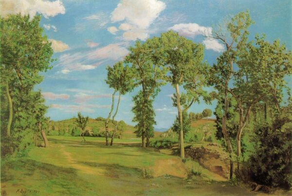 Landschaft am Ufer des Lez – Frédéric Bazille Frédéric Bazille 2024-11-21