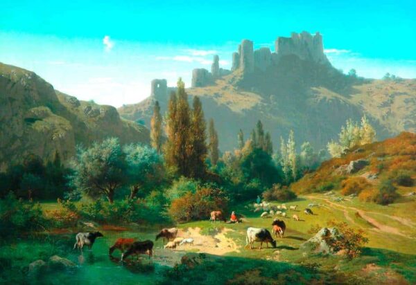 Landschaft mit Vieh – Rosa Bonheur Rosa Bonheur 2024-12-26