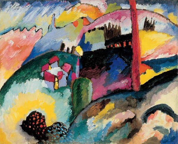 Landschaft mit Fabrikschornstein – Vassily Kandinsky Wassily Kandinsky 2024-11-21