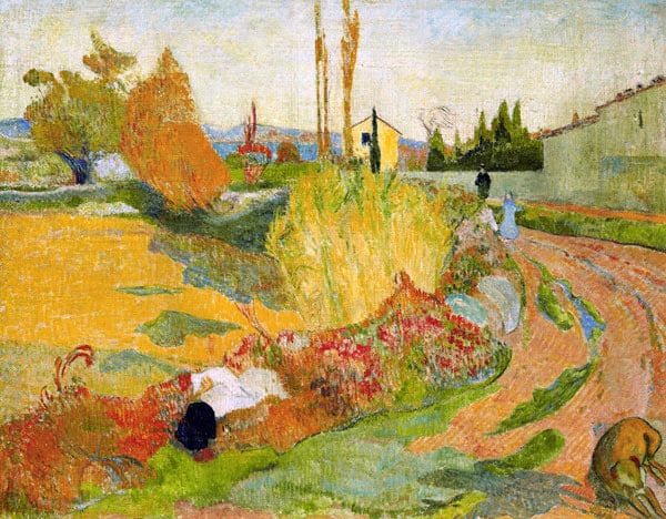 Landschaft in der Nähe von Arles – Paul Gauguin Paul Gauguin 2024-11-21