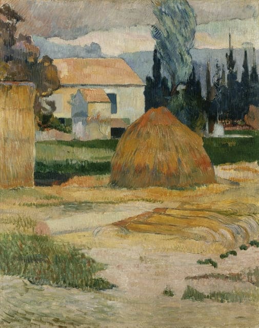 Die Mühle, Umgebung von Arles oder Bauernhof in Arles – Paul Gauguin Paul Gauguin 2024-11-21