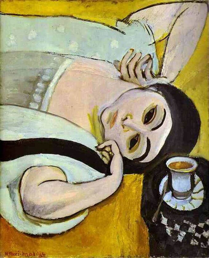 Laurette liegend mit einer Tasse Kaffee – Matisse Henri Matisse 2024-09-19