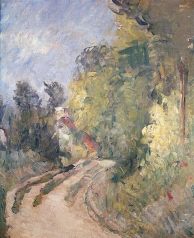 Abzweigung der Straße unter den Bäumen – Paul Cézanne Paul Cézanne 2024-09-20 2