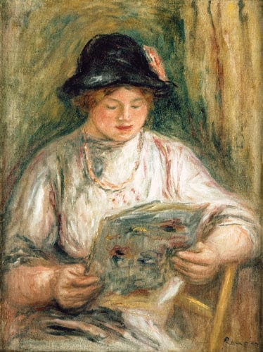 Frau beim Lesen – Pierre-Auguste Renoir Pierre-Auguste Renoir 2024-12-30