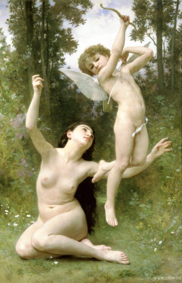 Die Liebe fliegt davon – William Bouguereau William Adolphe Bouguereau 2024-11-21