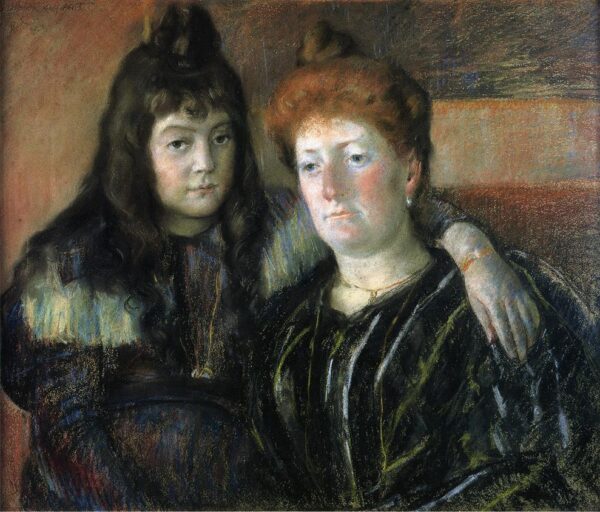 Madame Meerson und ihre Tochter – Mary Cassatt Mary Cassatt 2024-11-21