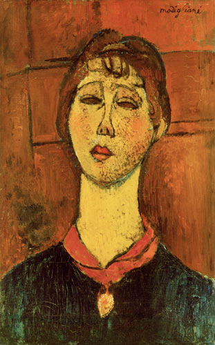 Porträt von Frau Blanche Dorivale – Amedeo Modigliani Amedeo Modigliani 2024-09-20