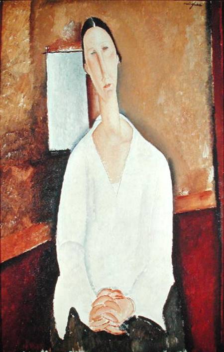 Madame Zborowska mit gefalteten Händen – Amadeo Modigliani 2024-11-21