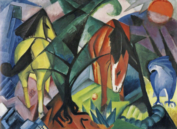 Pferde und Adler – Franz Marc Franz Marc 2024-11-21