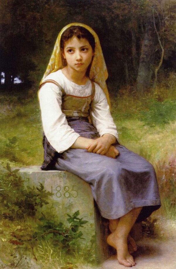 Meditation von William Bouguereau William Adolphe Bouguereau 2024-11-21