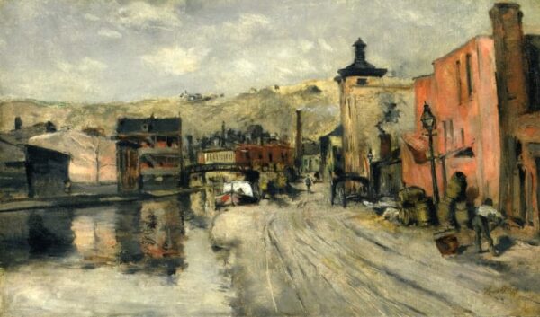 Miami Kanal, Cincinnati – John Henry Twachtman John Henry Twachtman 2024-12-22