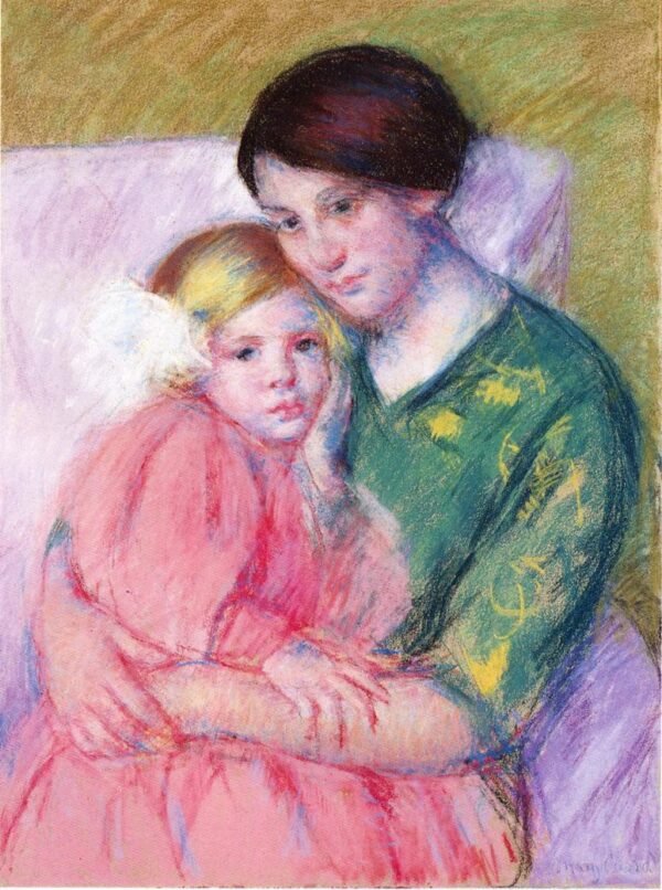 Lesung der Mutter und des Kindes – Mary Cassatt Mary Cassatt 2024-11-21