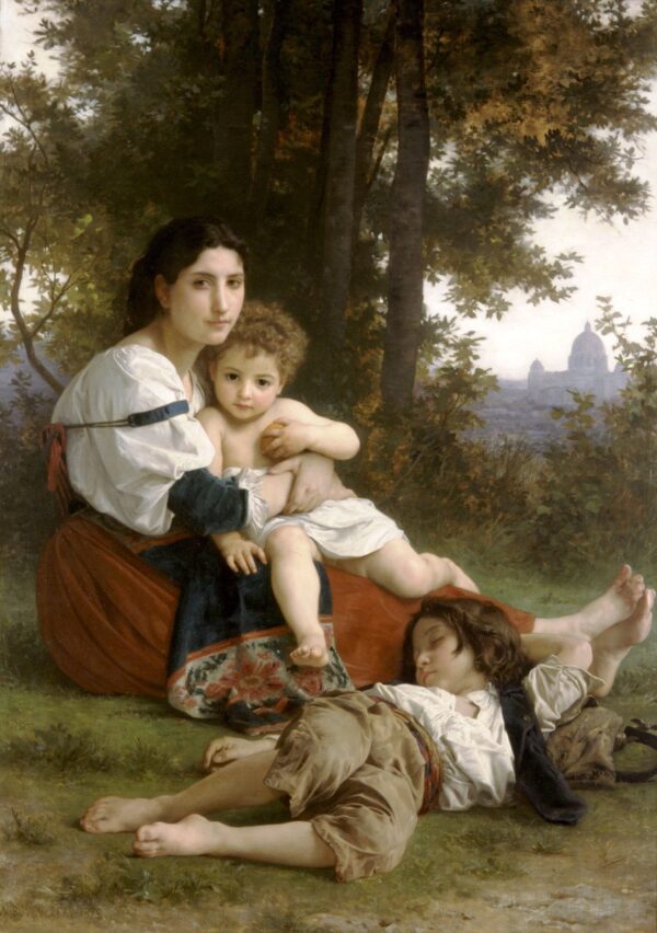 Mutter und Kinder – William Bouguereau William Adolphe Bouguereau 2024-11-21