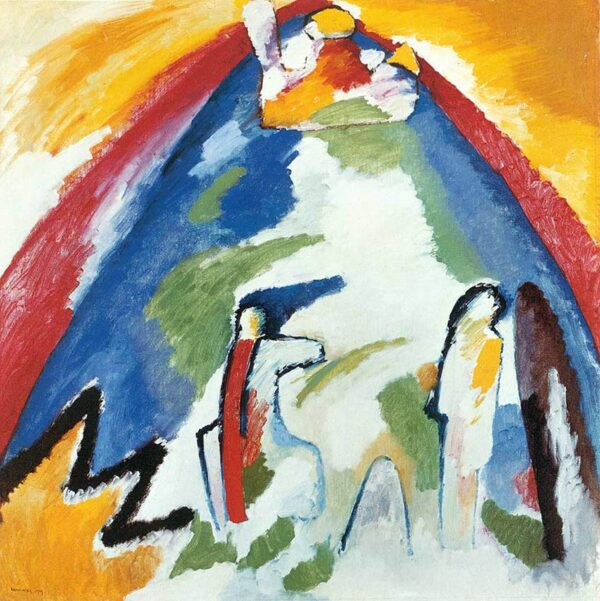 Ein Berg 1909 – Vassily Kandinsky Wassily Kandinsky 2024-11-21