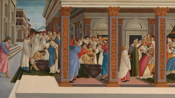 Die Jugend und das erste Wunder des Heiligen Zenobius – Sandro Botticelli Sandro Botticelli 2024-11-21