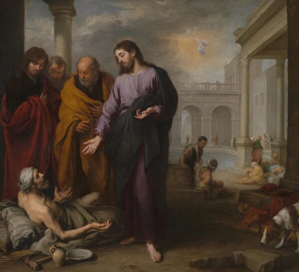 Christus heilt den Gelähmten am Teich Bethesda – Bartolomé Esteban Murillo Bartolomé Esteban Murillo 2024-11-21