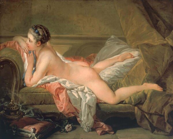 Porträt von Marie-Louis O’Murphy (Nackt auf einem Sofa) – François Boucher François Boucher 2024-11-21