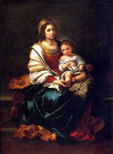 Die Jungfrau vom Rosenkranz – Bartolomé Esteban Murillo Bartolomé Esteban Murillo 2024-11-21