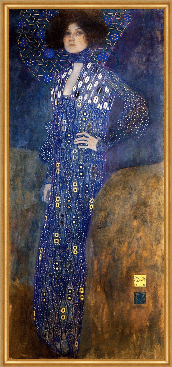 Porträt von Emilie Flöge II – Gustav Klimt Gustav Klimt 2024-11-21